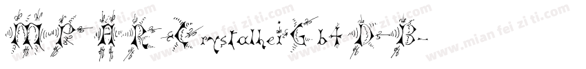 MP ARCrystalheiGb4 DB字体转换